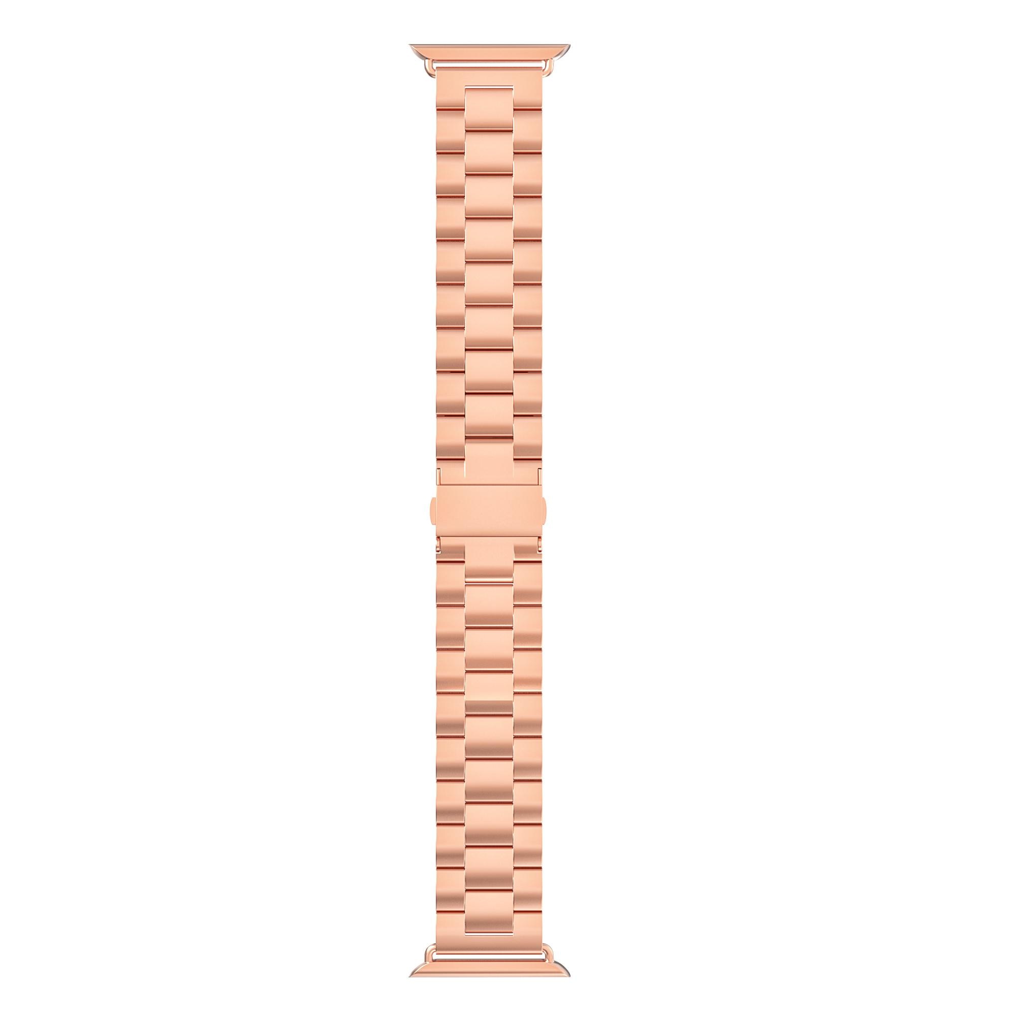 Bracelet en métal Apple Watch Ultra 49mm 1st Gen, Or rose
