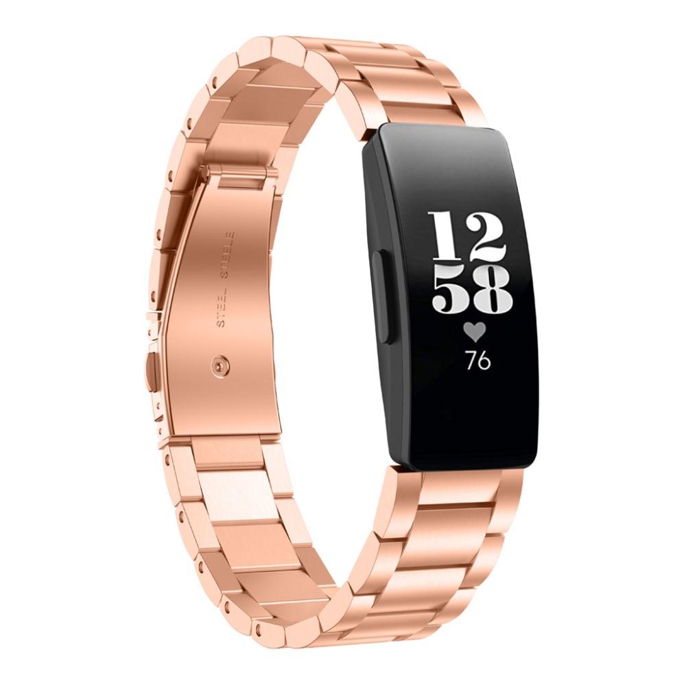 Bracelet en métal Fitbit Inspire/Inspire HR/Inspire 2, Or rose