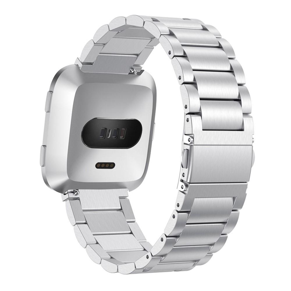 Bracelet en métal Fitbit Versa/Versa Lite/Versa 2 Argent