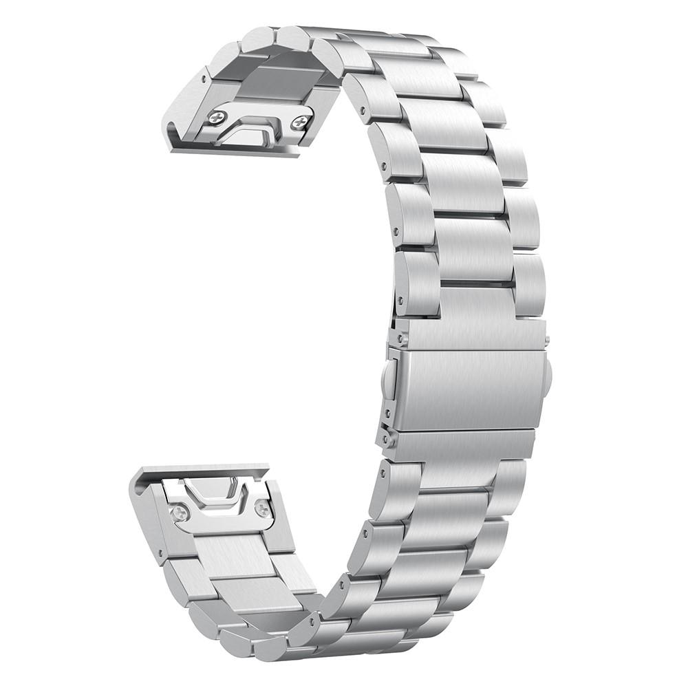 Bracelet en métal Garmin Fenix 5/5 Plus/Forerunner 935/945 Argent