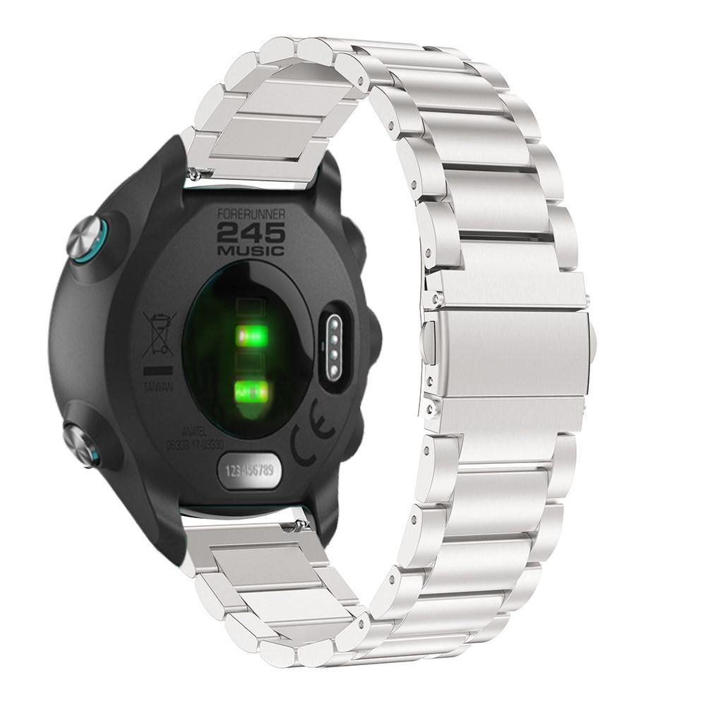 Bracelet en métal Garmin Forerunner 245 Argent