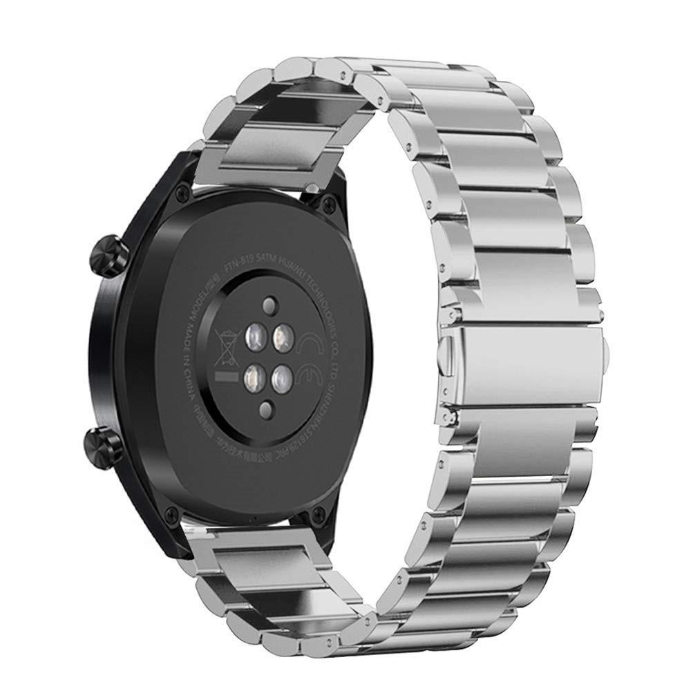 Bracelet en métal Huawei Watch GT 2 46mm/Watch GT 2e/Watch GT, Argent