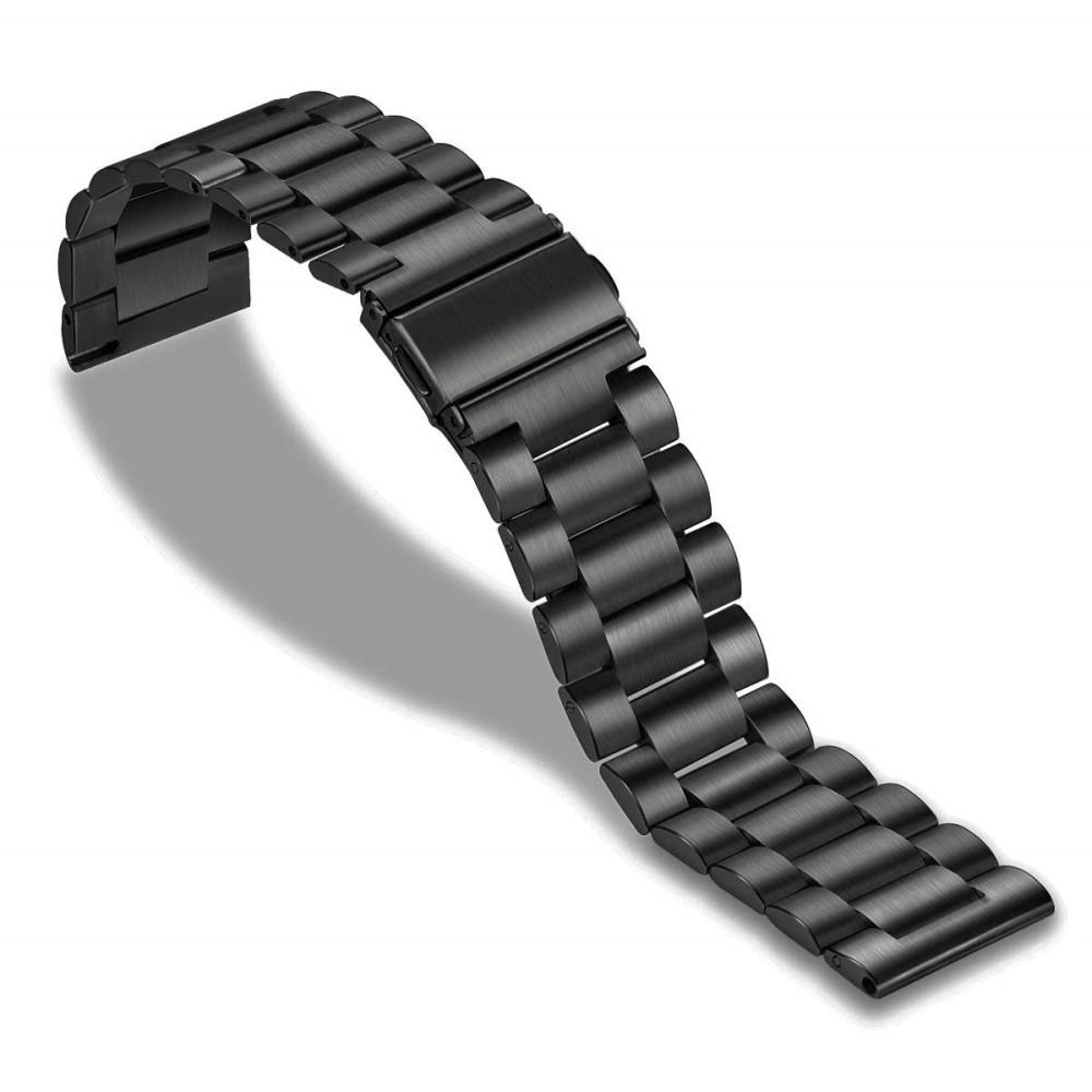 Bracelet en métal Huawei Watch GT 2 46mm/Watch GT 2e/Watch GT, Noir