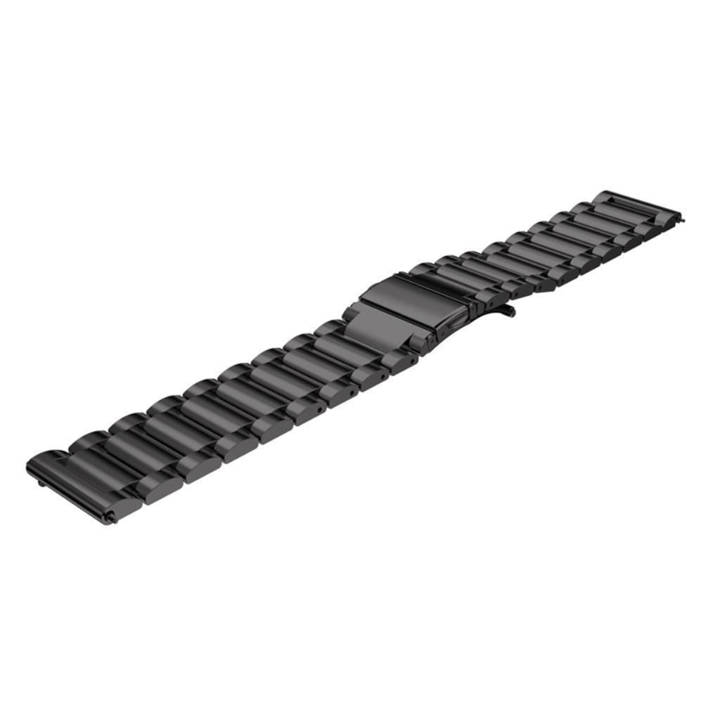 Bracelet en métal Mobvoi Ticwatch Pro/Ticwatch S2/Ticwatch E2, Noir