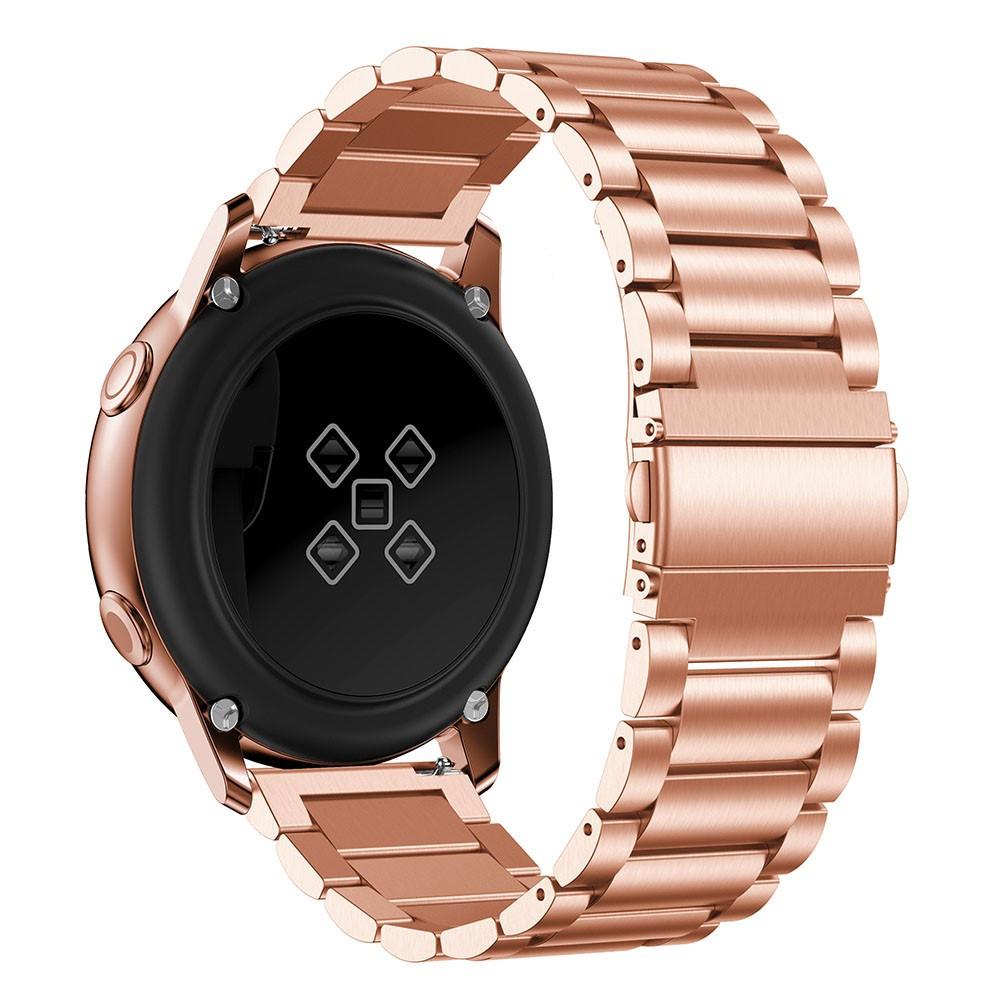 Bracelet en métal Samsung Galaxy Watch Active Or rose