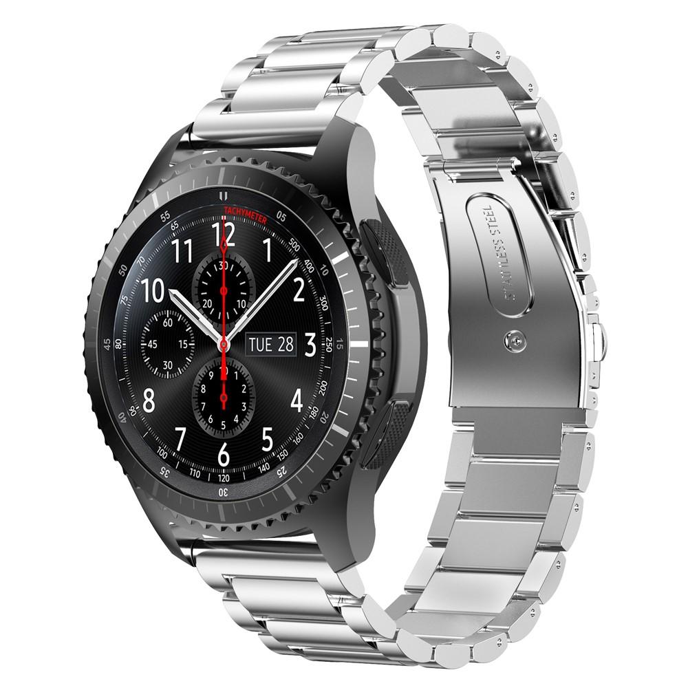 Bracelet en métal Samsung Gear S3 Frontier/S3 Classic Argent