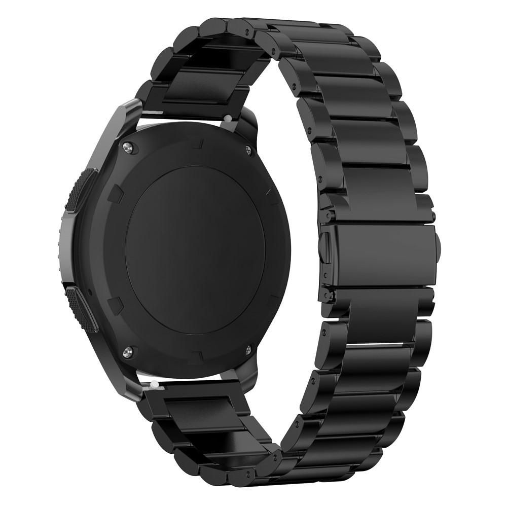 Bracelet en métal Samsung Gear S3 Frontier/S3 Classic Noir