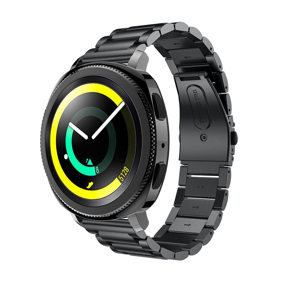 Bracelet en métal Samsung Gear Sport, Noir