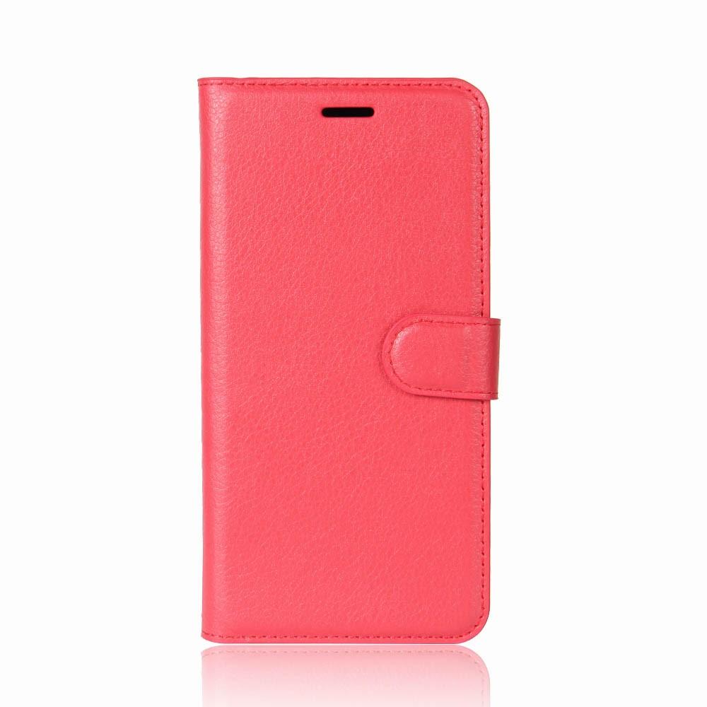 Coque portefeuille iPhone 7, Rouge