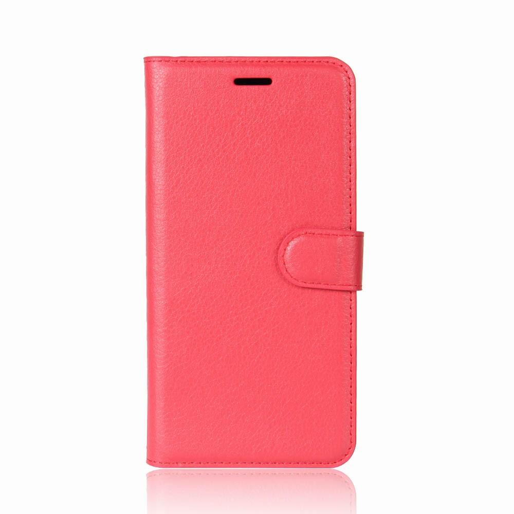 Coque portefeuille iPhone 8, rouge