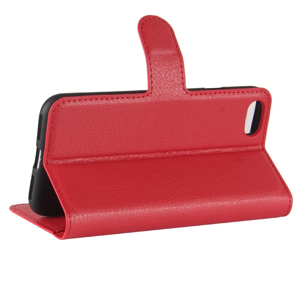 Coque portefeuille iPhone 7, Rouge