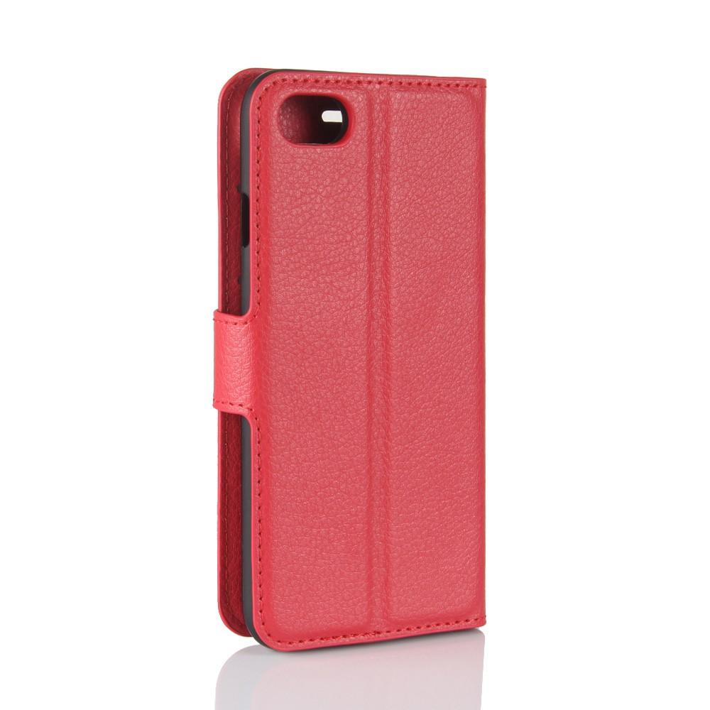 Coque portefeuille iPhone 7, Rouge