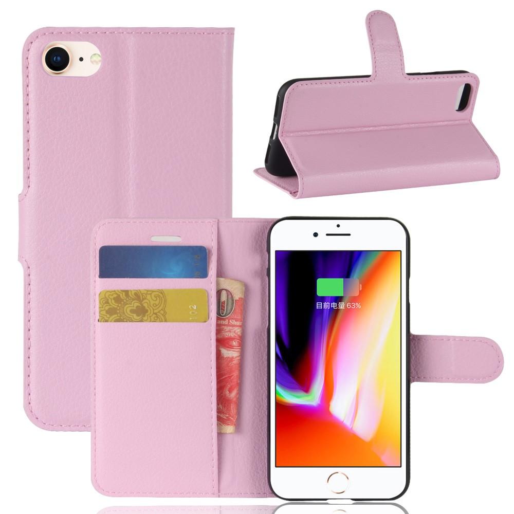Coque portefeuille iPhone SE 2020, Rose