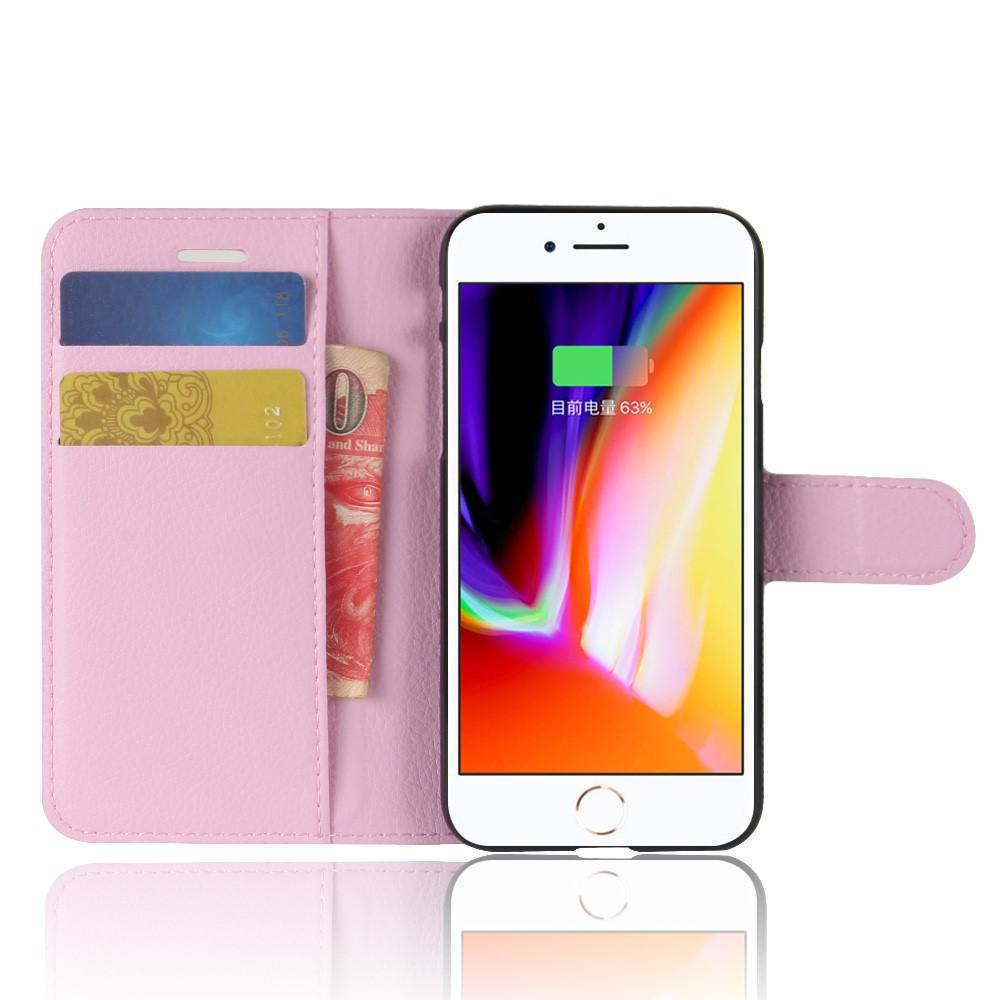 Coque portefeuille iPhone SE 2020, Rose