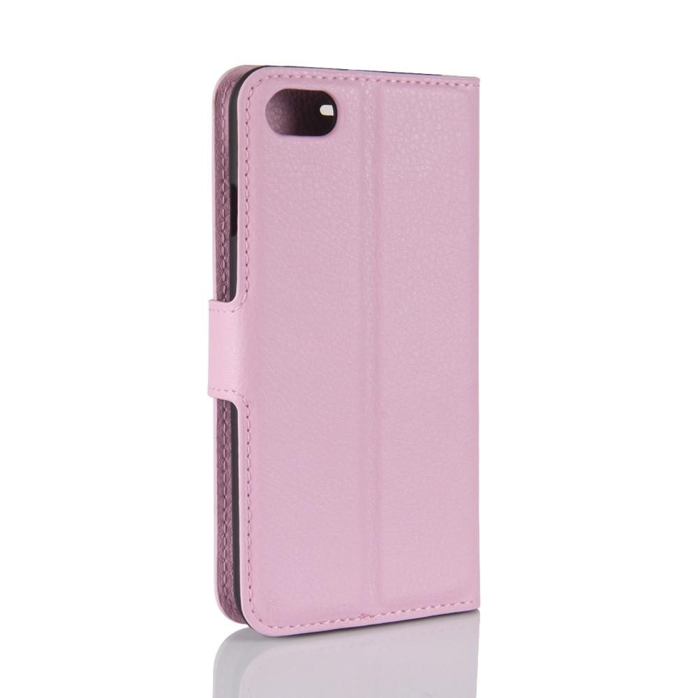 Coque portefeuille iPhone 8, rose