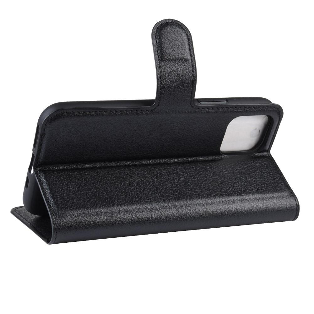 Coque portefeuille iPhone 11, Noir