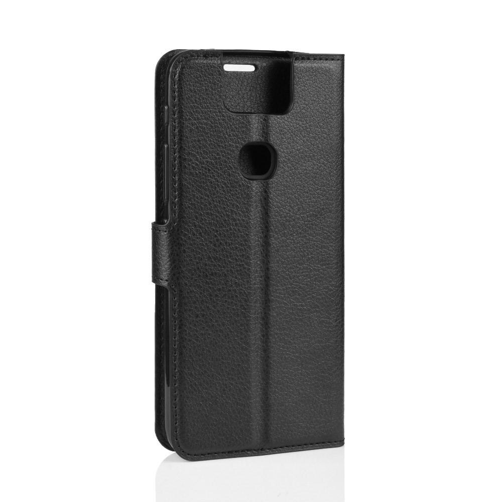 Coque portefeuille Asus ZenFone 6, Noir