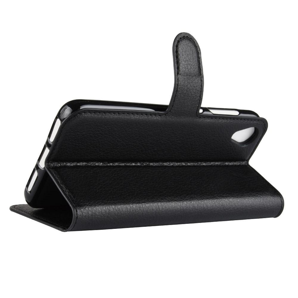 Coque portefeuille  , Noir