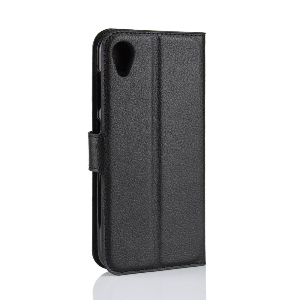 Coque portefeuille Asus ZenFone Live L1 Noir