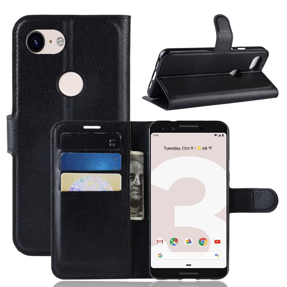 Coque portefeuille Google Pixel 3a Noir