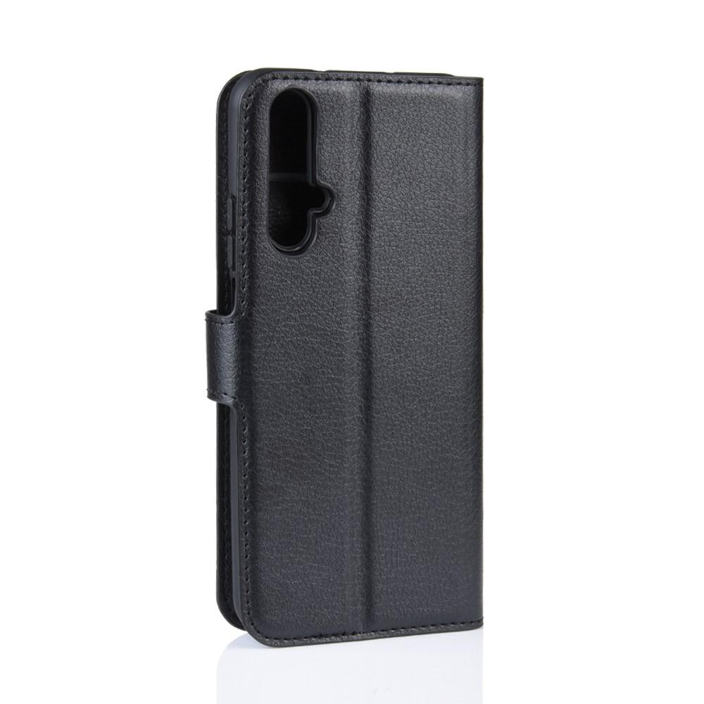 Coque portefeuille Huawei Honor 20, Noir