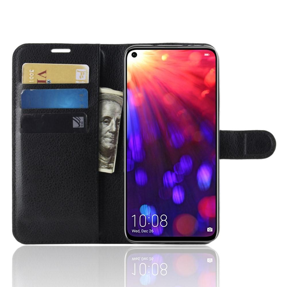 Coque portefeuille Huawei Honor View 20, Noir