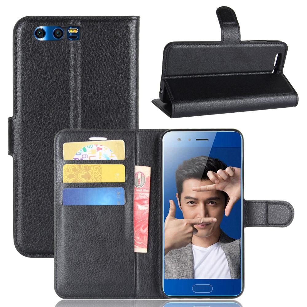 Coque portefeuille Huawei Honor 9 Noir