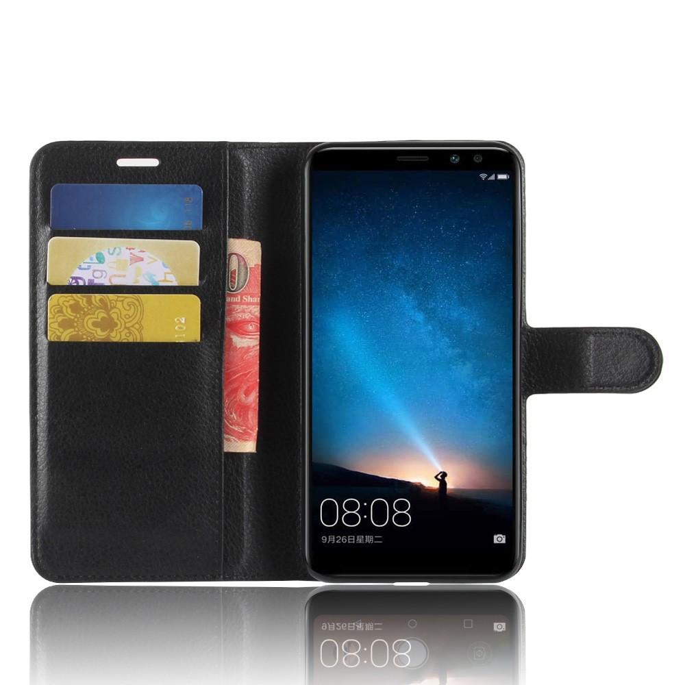 Coque portefeuille Huawei Mate 10 Lite Noir