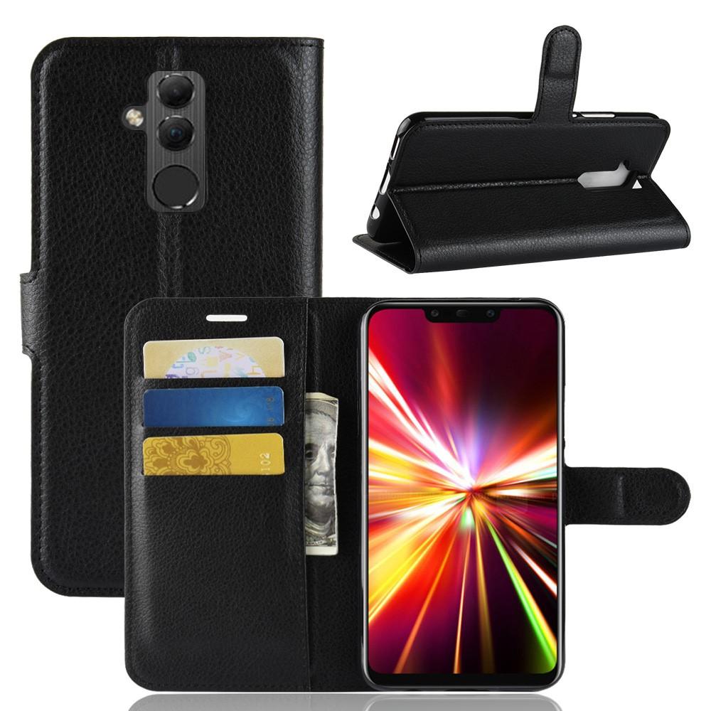 Coque portefeuille Huawei Mate 20 Lite Noir