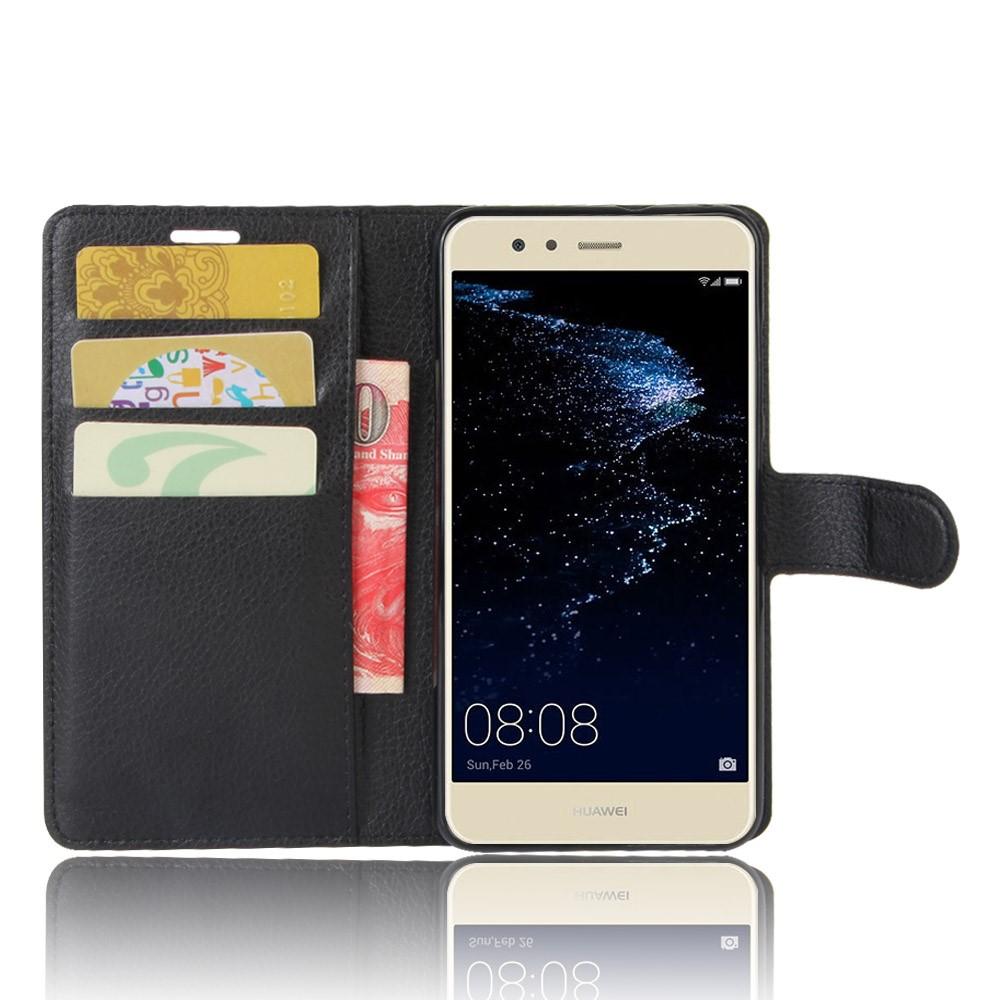 Coque portefeuille Huawei P10 Lite, Noir