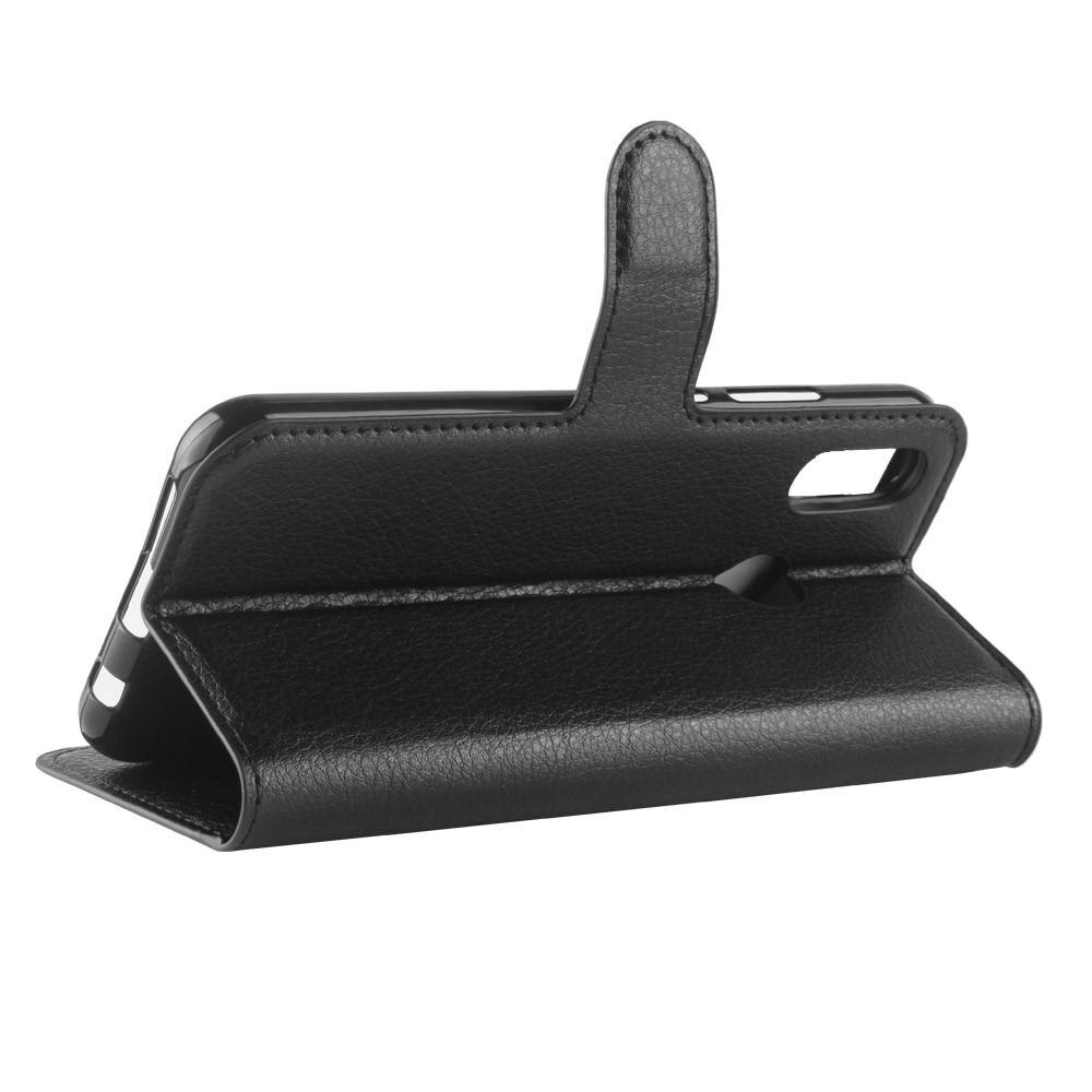 Coque portefeuille Huawei P20 Lite, Noir