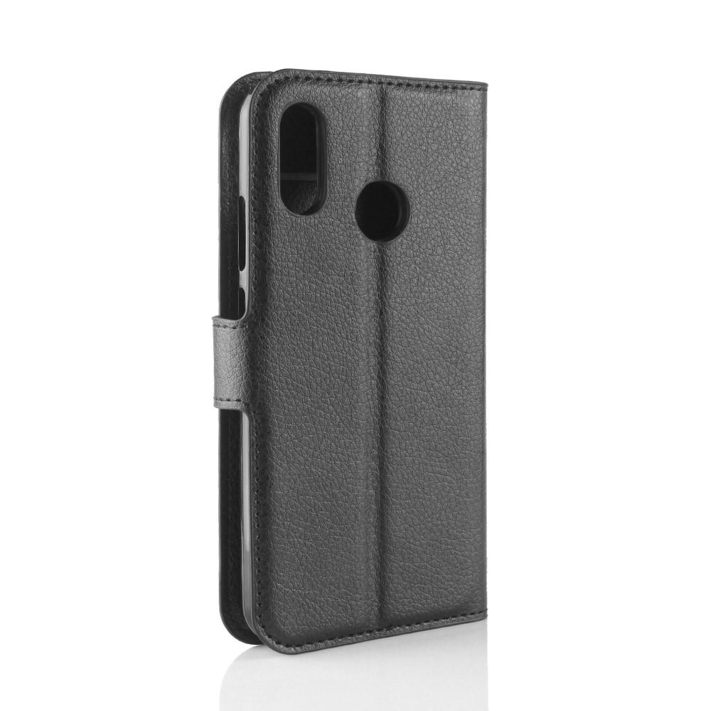 Coque portefeuille Huawei P20 Lite, Noir