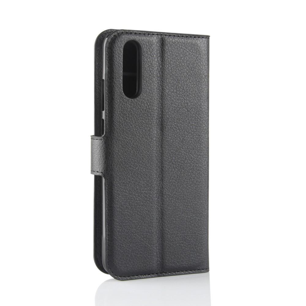 Coque portefeuille Huawei P20, Noir