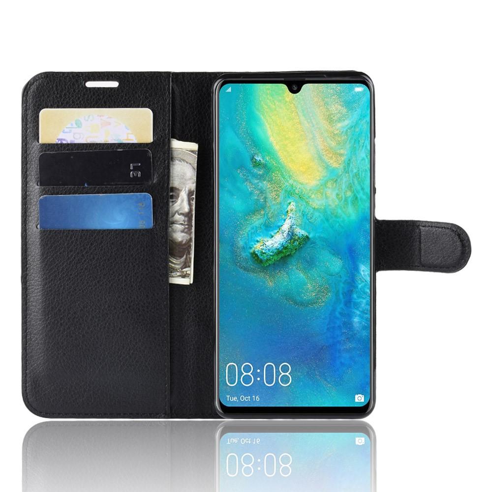 Coque portefeuille Huawei P30 Pro Noir