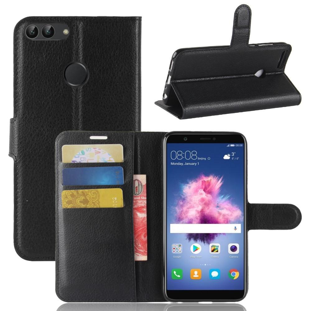 Coque portefeuille Huawei P Smart Noir