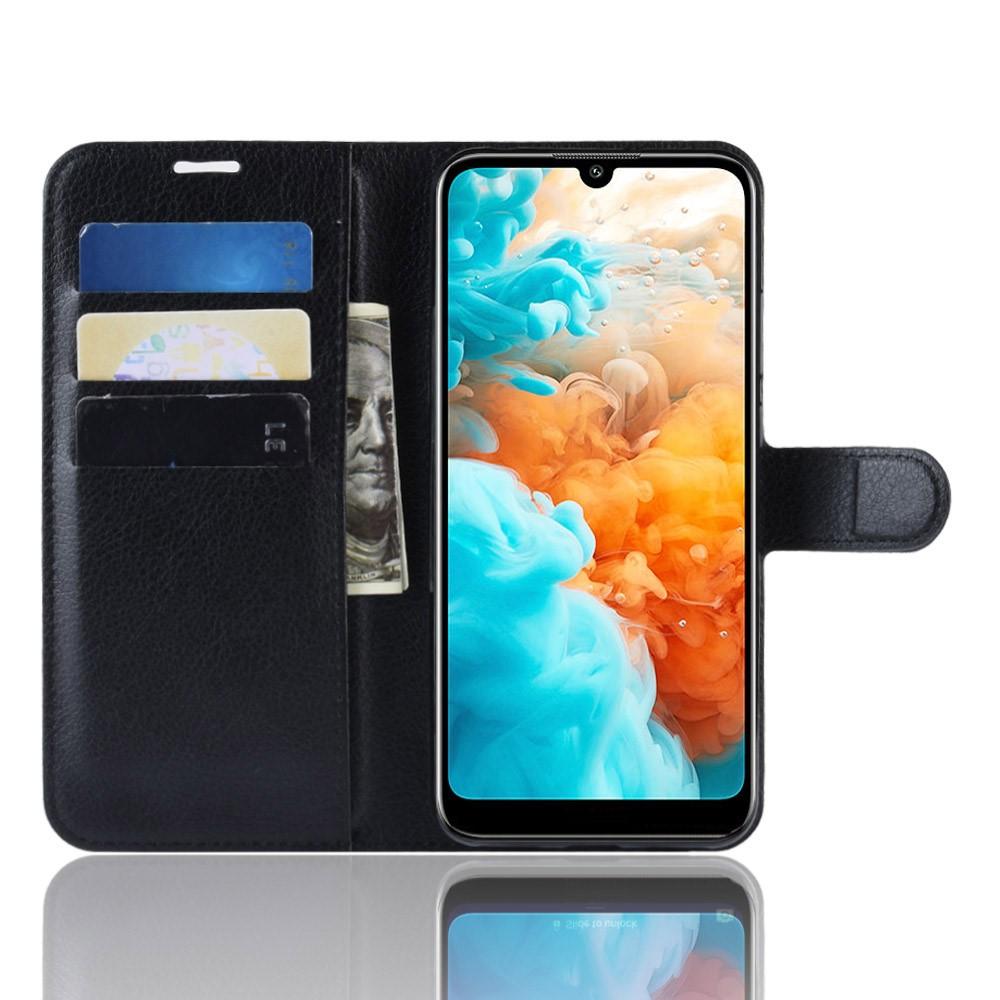 Coque portefeuille Huawei Y6 2019, Noir