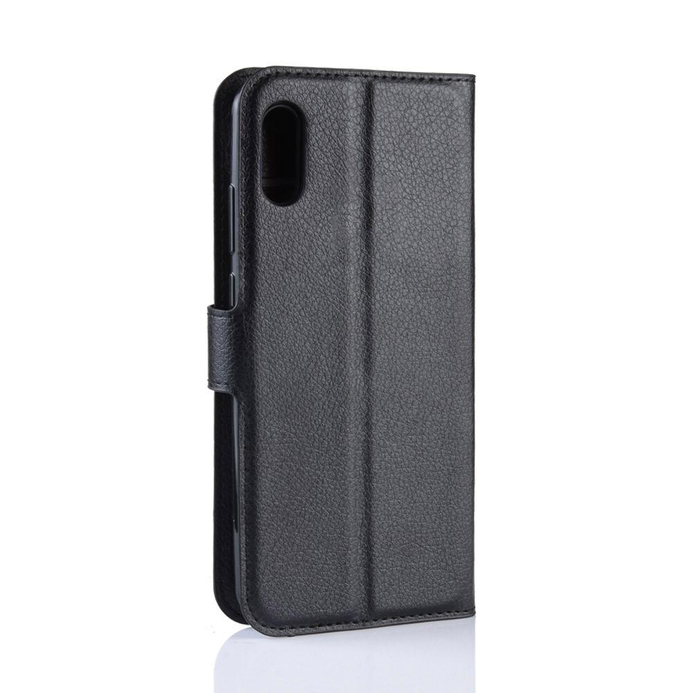 Coque portefeuille Huawei Y6 2019, Noir