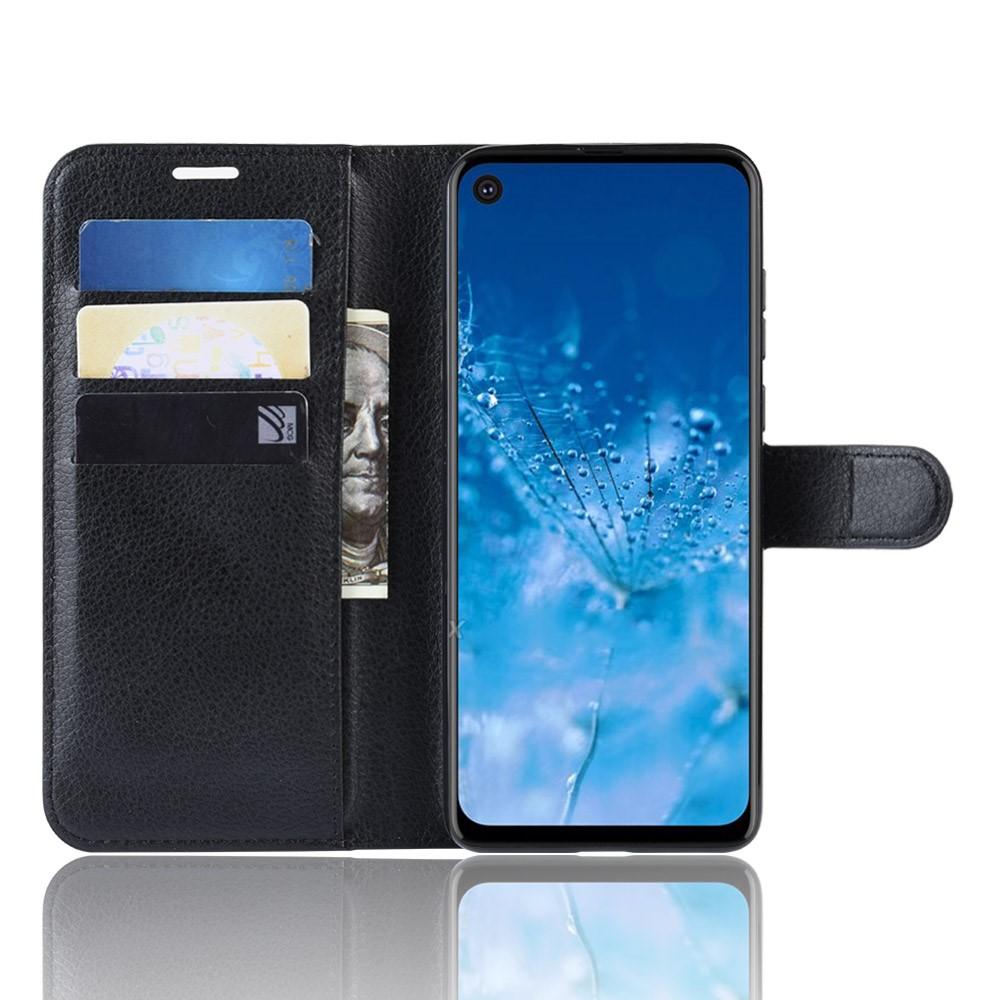 Coque portefeuille Motorola One Action, Noir