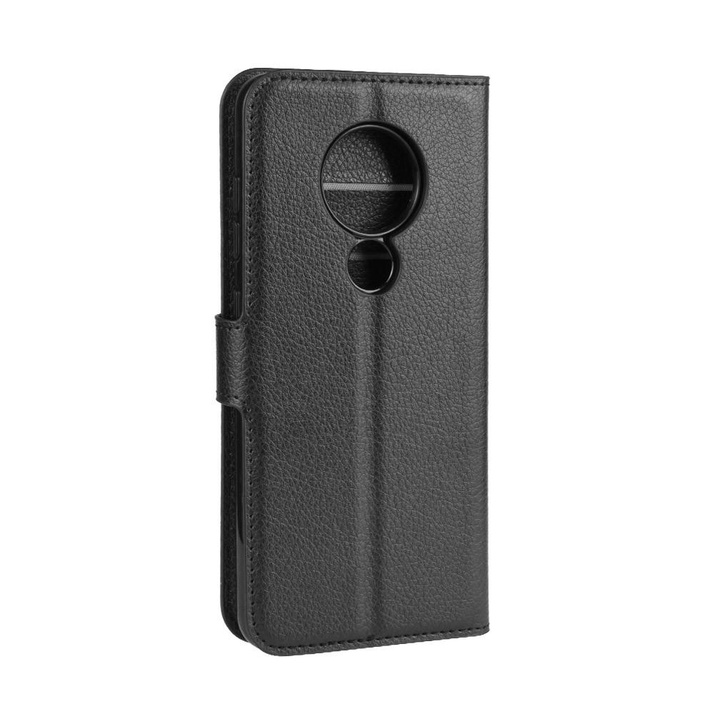 Coque portefeuille Nokia 6.2/7.2, Noir