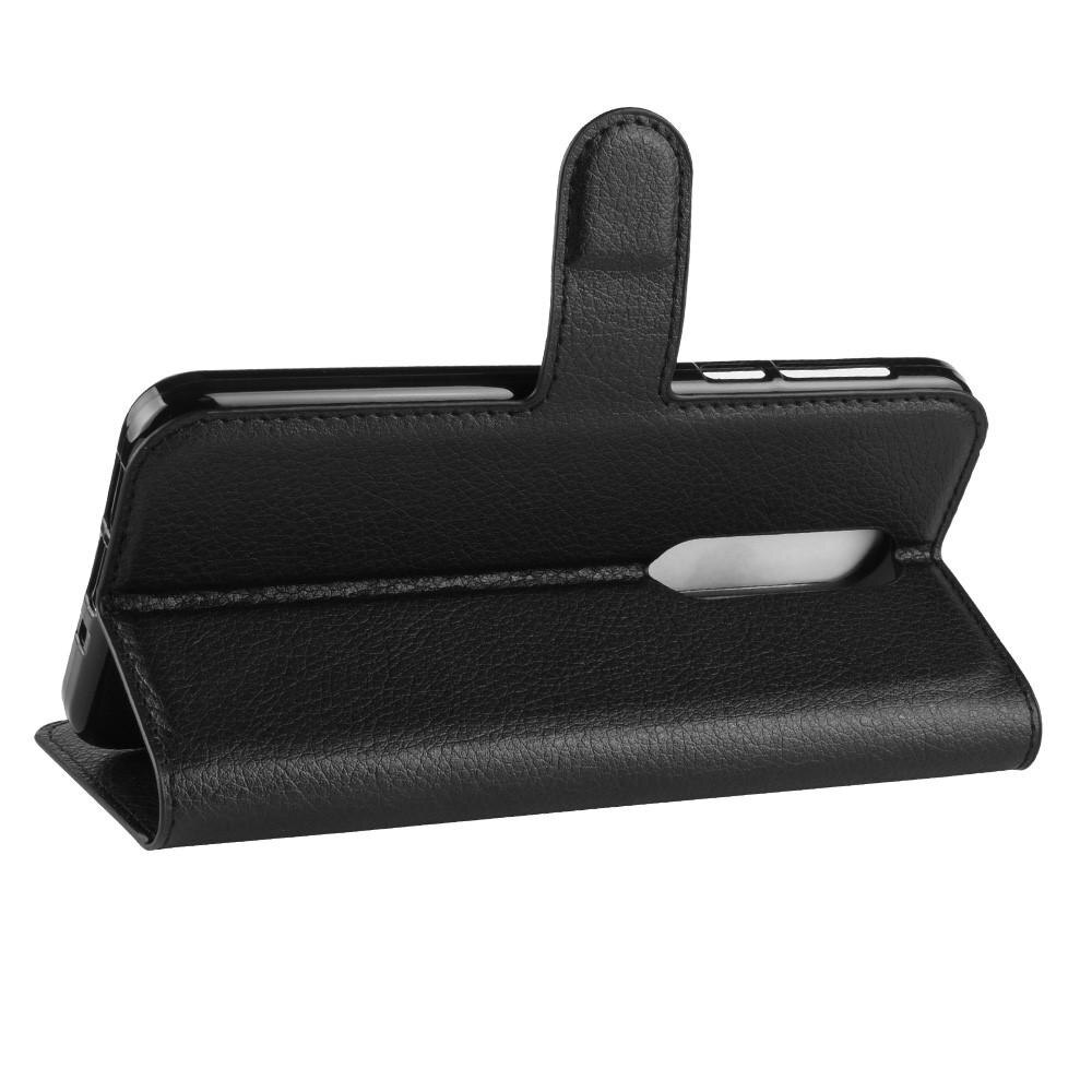 Coque portefeuille Nokia 7.1, Noir