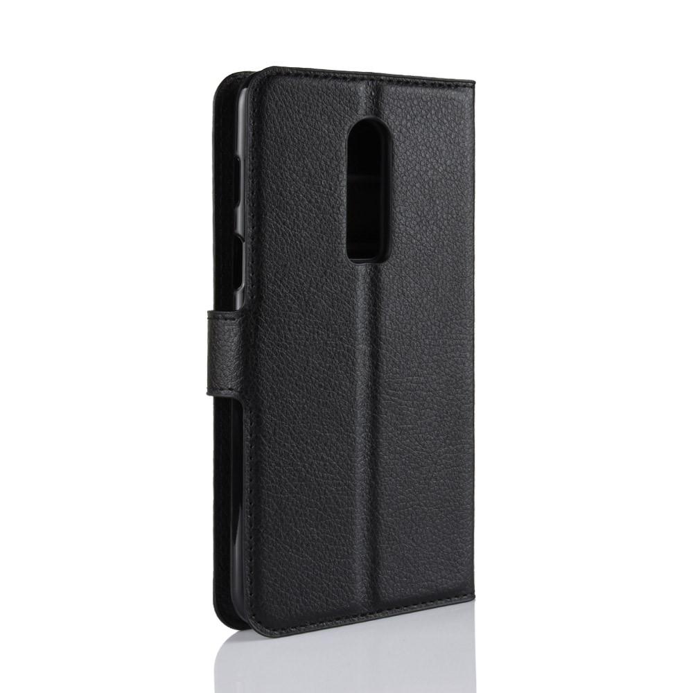 Coque portefeuille  OnePlus 6, Noir