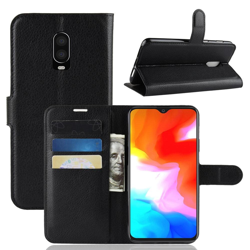 Coque portefeuille OnePlus 6T Noir