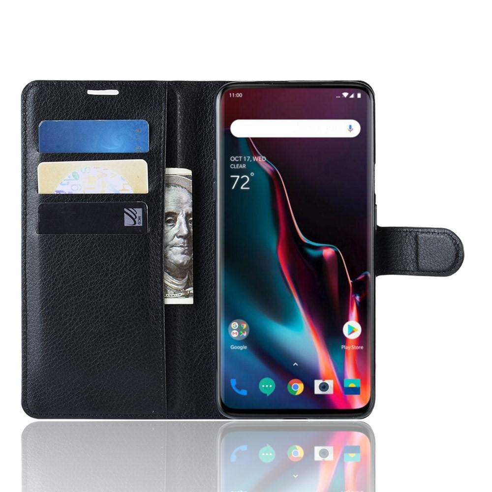Coque portefeuille  OnePlus 7 Pro, Noir