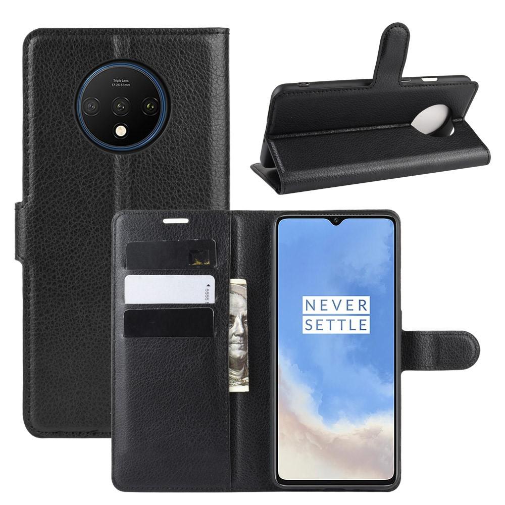 Coque portefeuille  OnePlus 7T, Noir