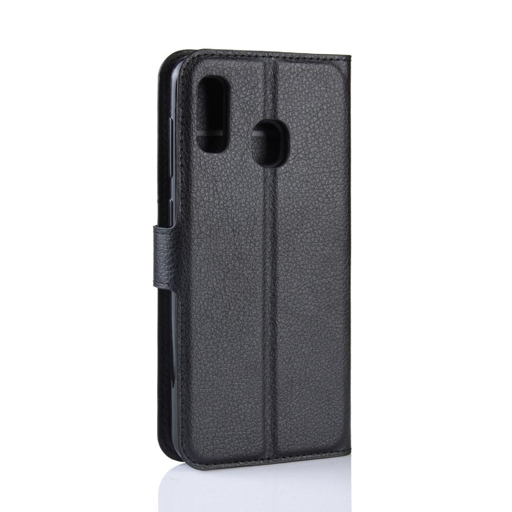 Coque portefeuille Samsung Galaxy A20e Noir