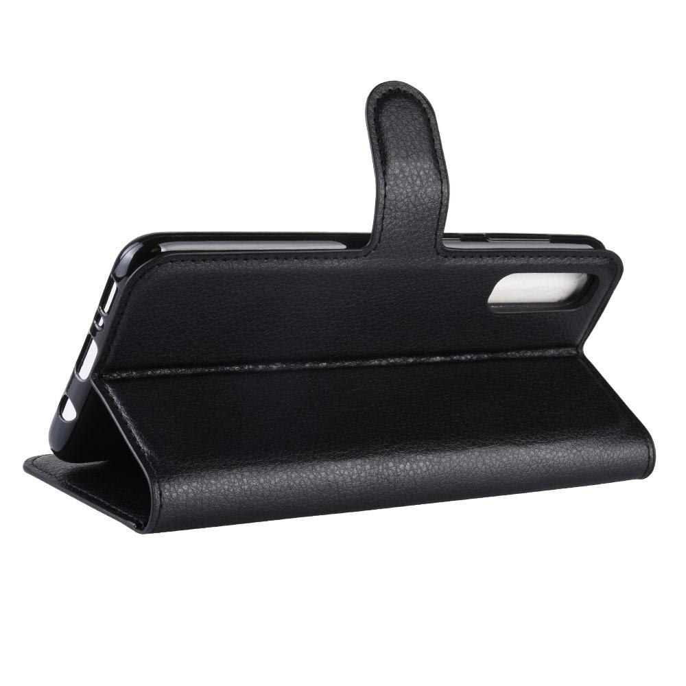 Coque portefeuille Samsung Galaxy A50, Noir