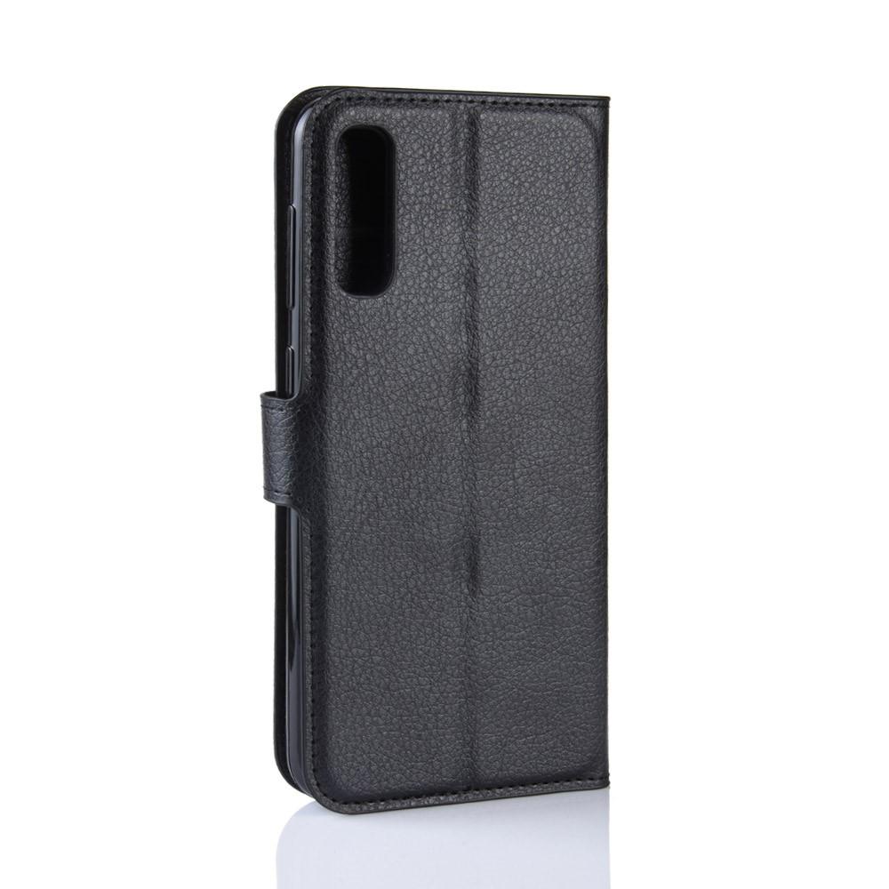 Coque portefeuille Samsung Galaxy A50, Noir