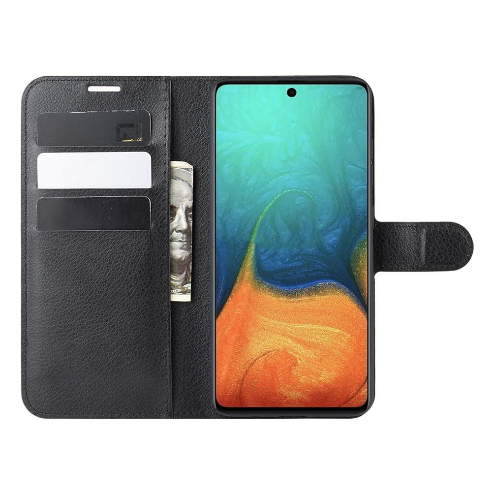 Coque portefeuille Samsung Galaxy A71, Noir