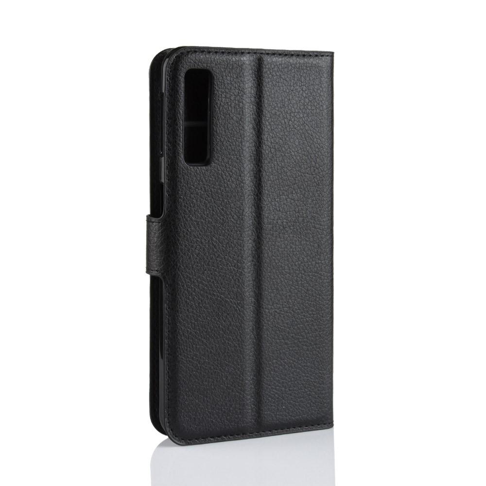 Coque portefeuille Samsung Galaxy A7 2018, Noir