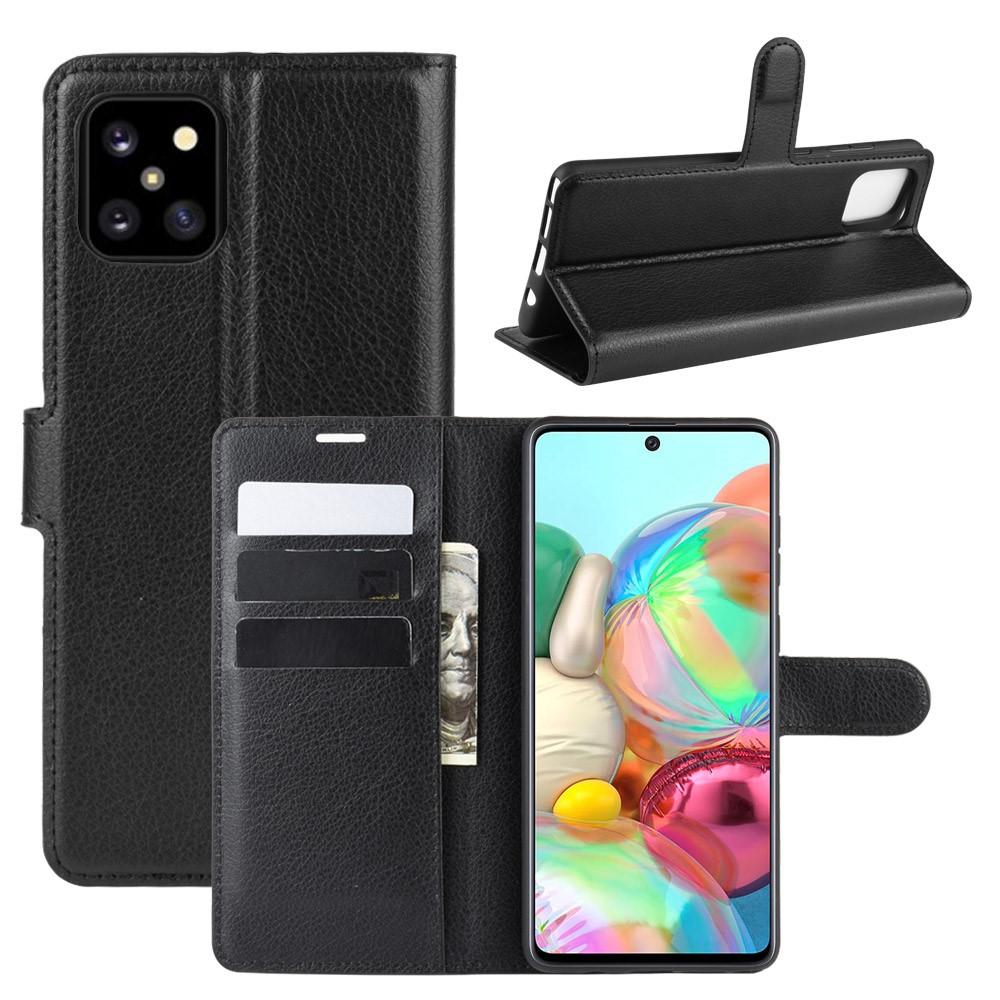 Coque portefeuille Samsung Galaxy Note 10 Lite Noir